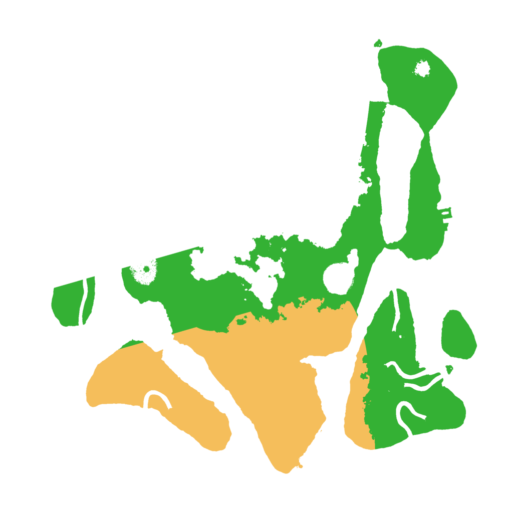 Biome Rust Map: Procedural Map, Size: 3000, Seed: 937386