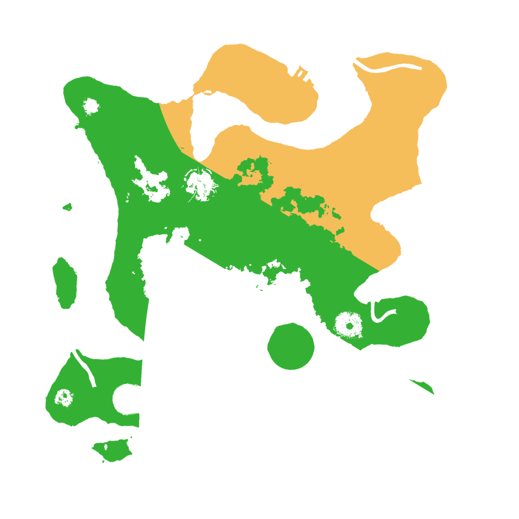 Biome Rust Map: Procedural Map, Size: 3000, Seed: 897223