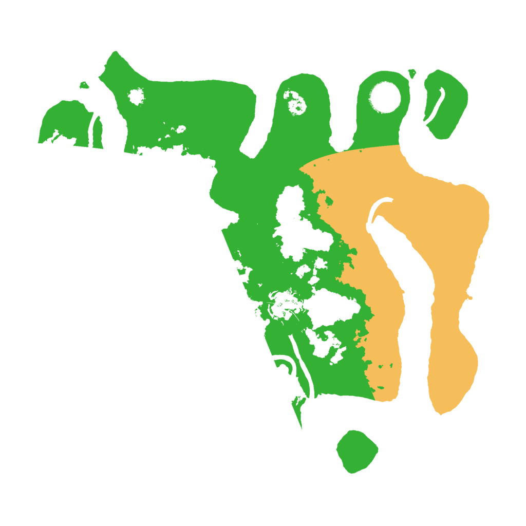 Biome Rust Map: Procedural Map, Size: 3000, Seed: 784079