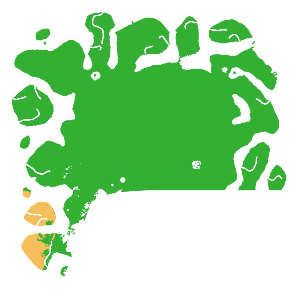 Biome Rust Map: Procedural Map, Size: 5000, Seed: 9738