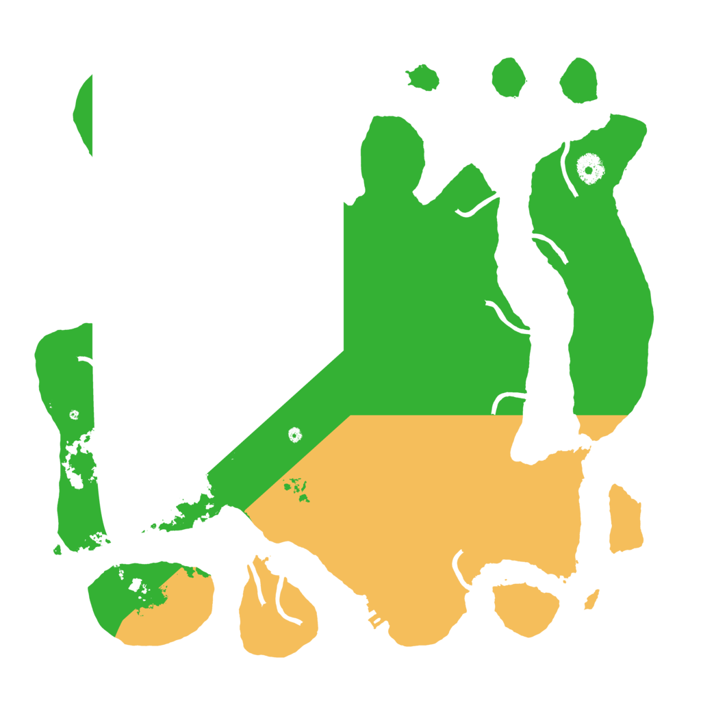 Biome Rust Map: Procedural Map, Size: 3700, Seed: 1467279770