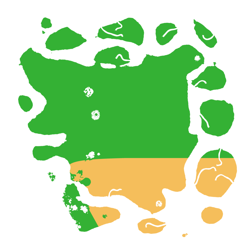 Biome Rust Map: Procedural Map, Size: 4000, Seed: 200305636