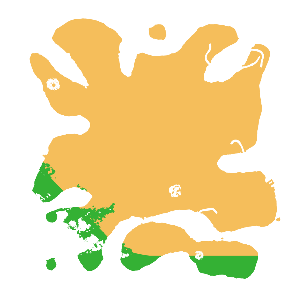 Biome Rust Map: Procedural Map, Size: 3500, Seed: 1455084752