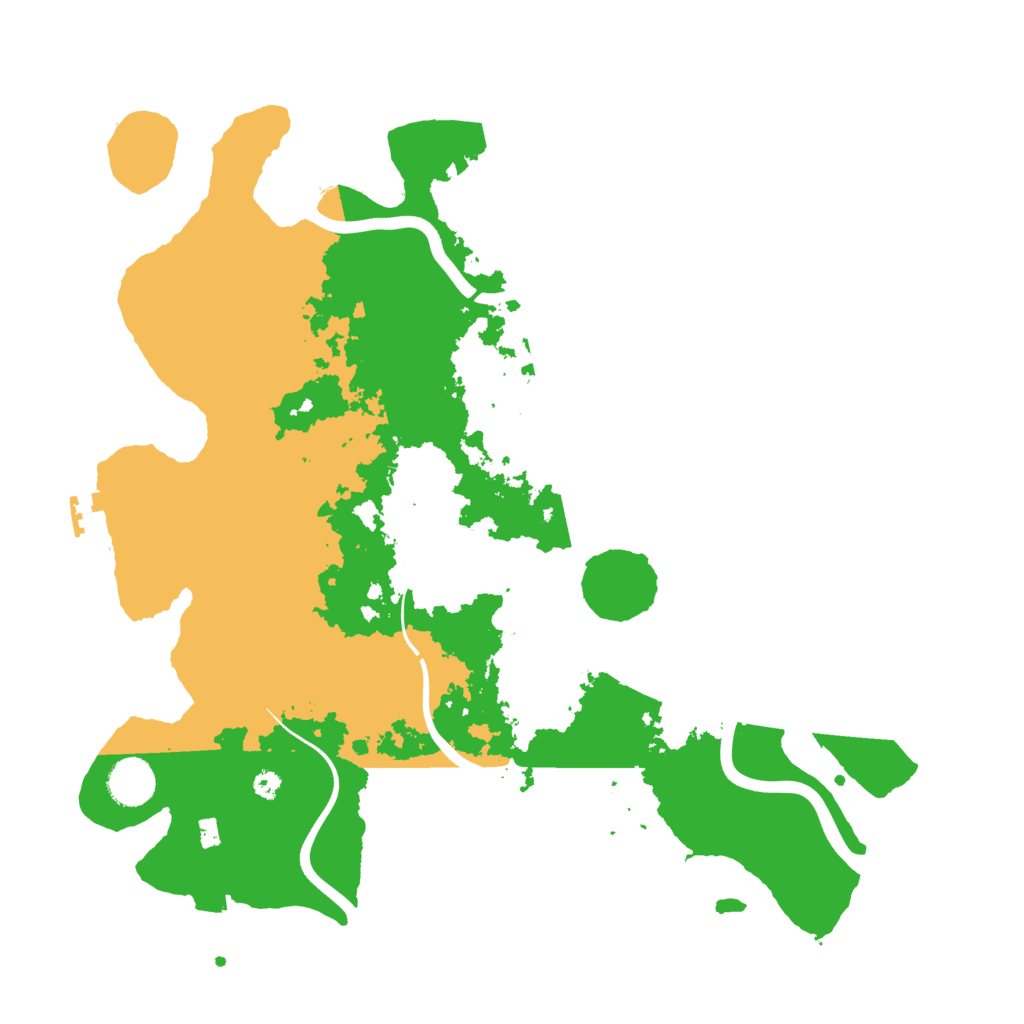 Biome Rust Map: Procedural Map, Size: 3800, Seed: 82193212