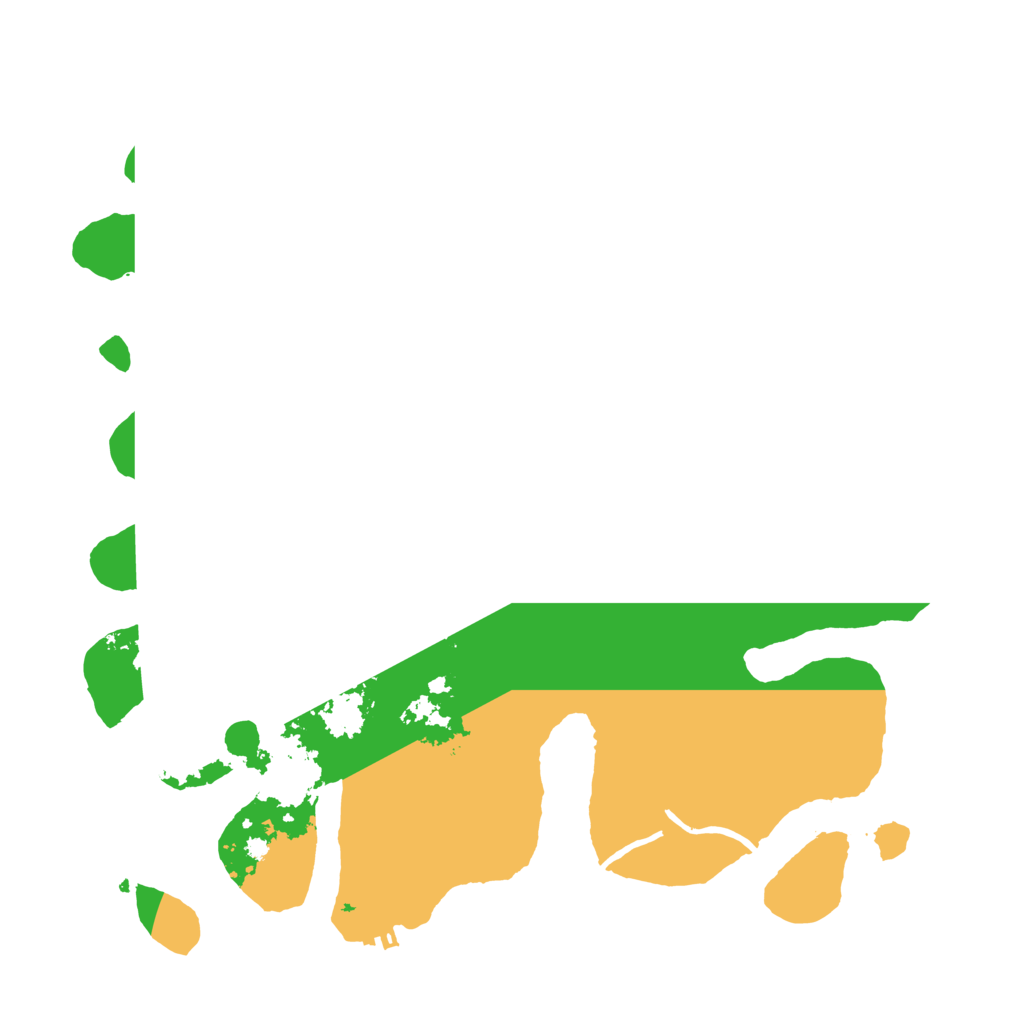 Biome Rust Map: Procedural Map, Size: 4000, Seed: 94081