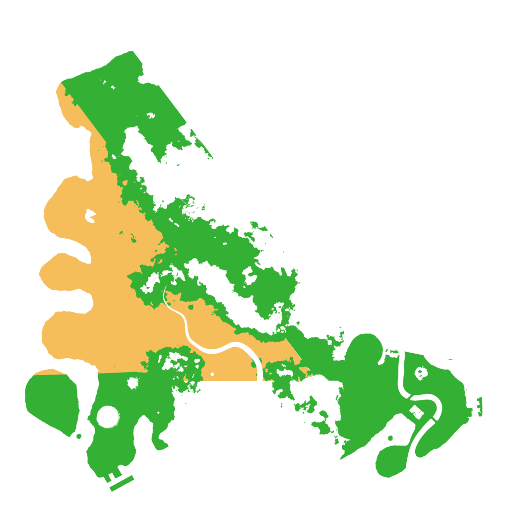 Biome Rust Map: Procedural Map, Size: 4000, Seed: 214748