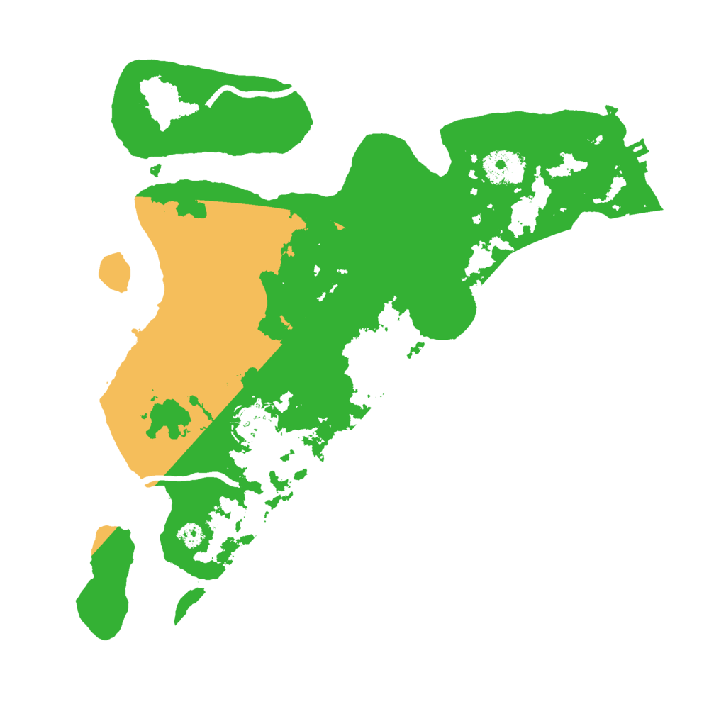 Biome Rust Map: Procedural Map, Size: 3000, Seed: 468041