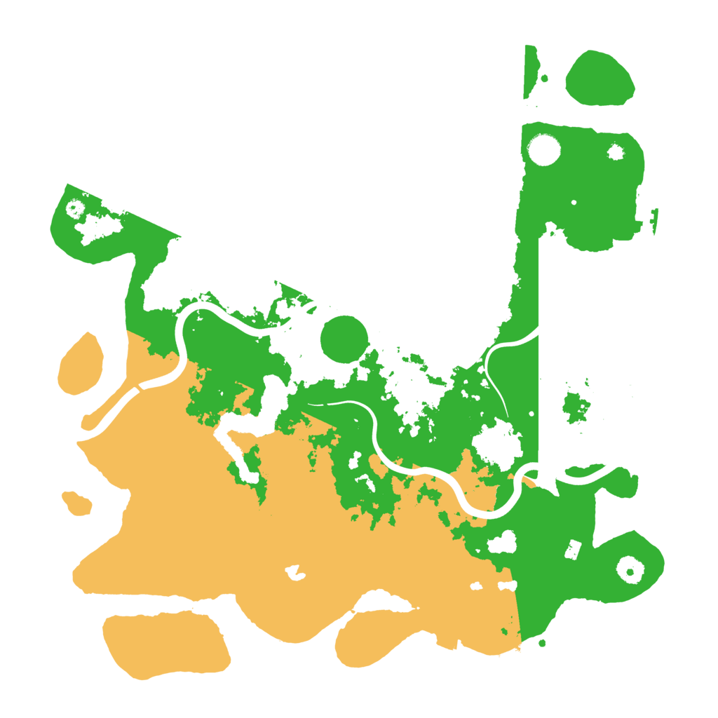 Biome Rust Map: Procedural Map, Size: 4000, Seed: 11666