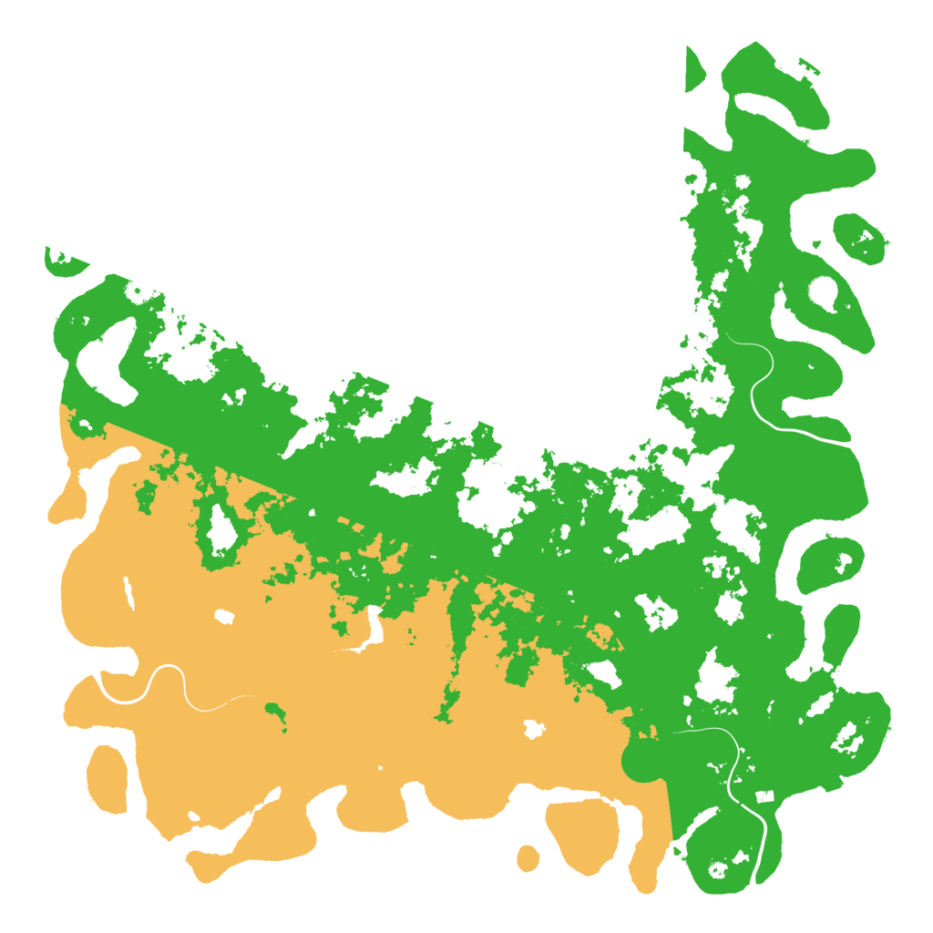Biome Rust Map: Procedural Map, Size: 5600, Seed: 812281516