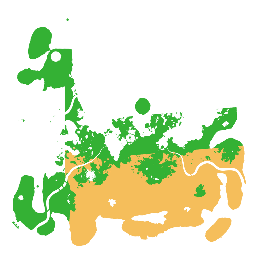 Biome Rust Map: Procedural Map, Size: 4500, Seed: 857493093