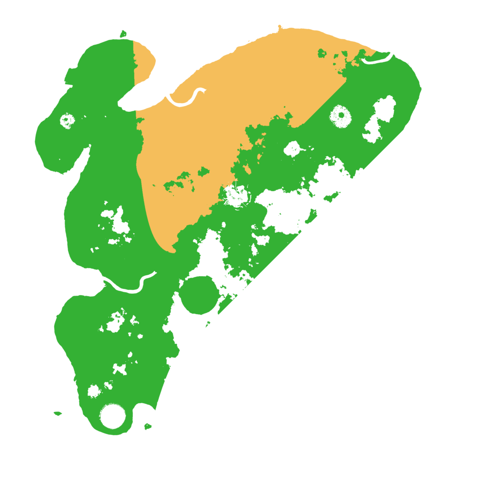 Biome Rust Map: Procedural Map, Size: 3500, Seed: 683257345