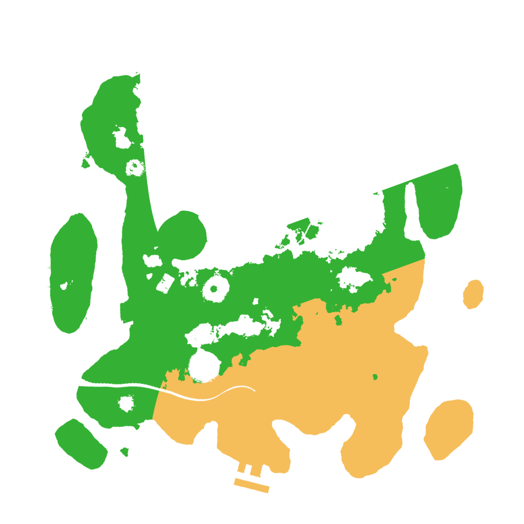 Biome Rust Map: Procedural Map, Size: 3000, Seed: 373598