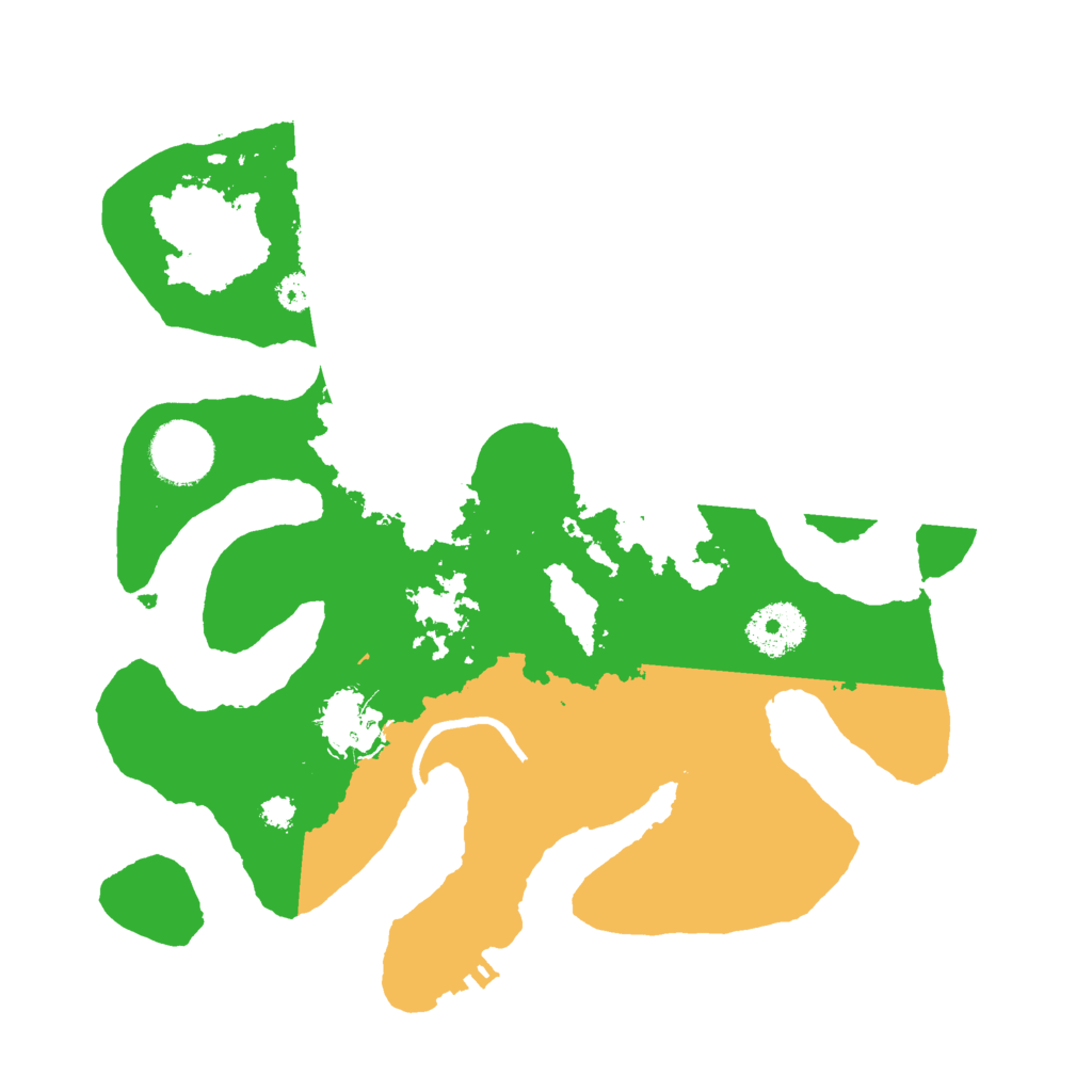 Biome Rust Map: Procedural Map, Size: 3000, Seed: 484383