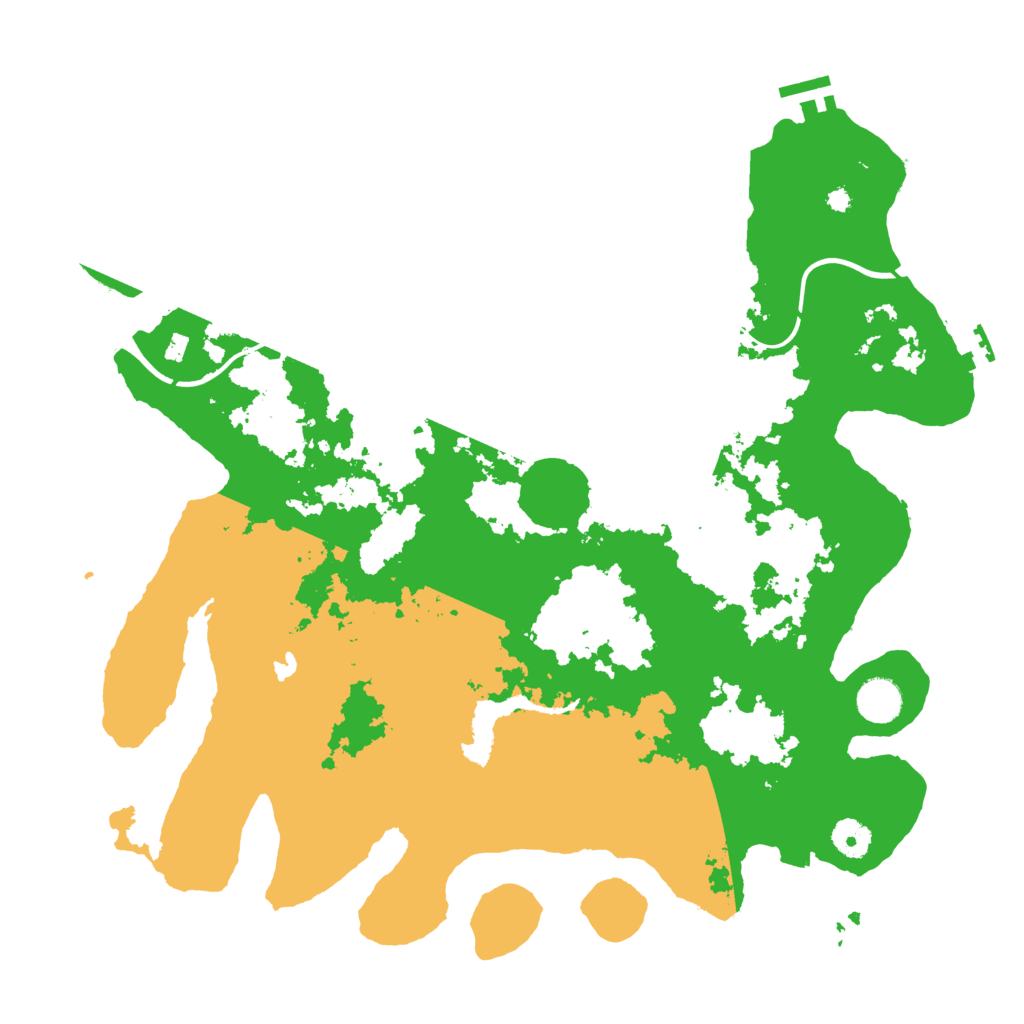 Biome Rust Map: Procedural Map, Size: 4000, Seed: 42686751
