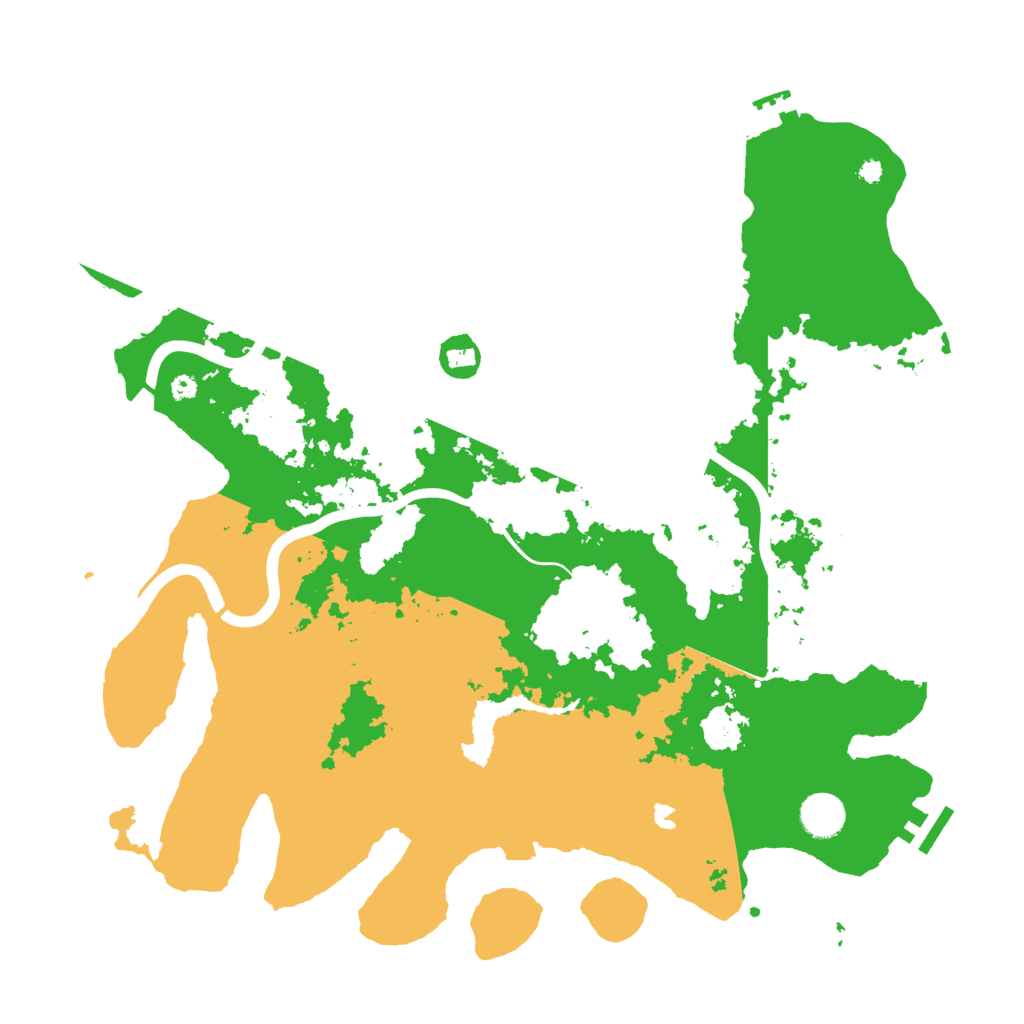 Biome Rust Map: Procedural Map, Size: 4000, Seed: 42686751