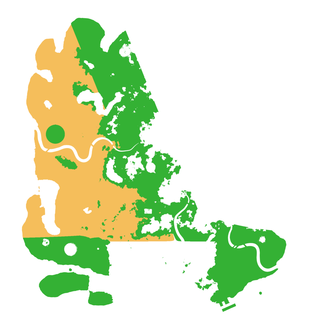 Biome Rust Map: Procedural Map, Size: 4500, Seed: 982924683