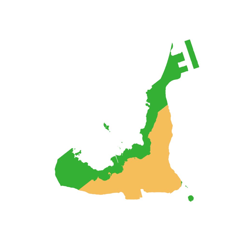Biome Rust Map: Procedural Map, Size: 1700, Seed: 124944479