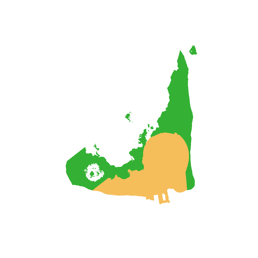 Biome Rust Map: Procedural Map, Size: 1500, Seed: 124944479