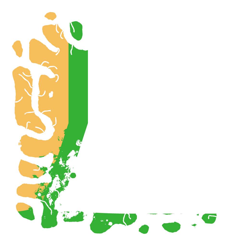 Biome Rust Map: Procedural Map, Size: 6000, Seed: 45111