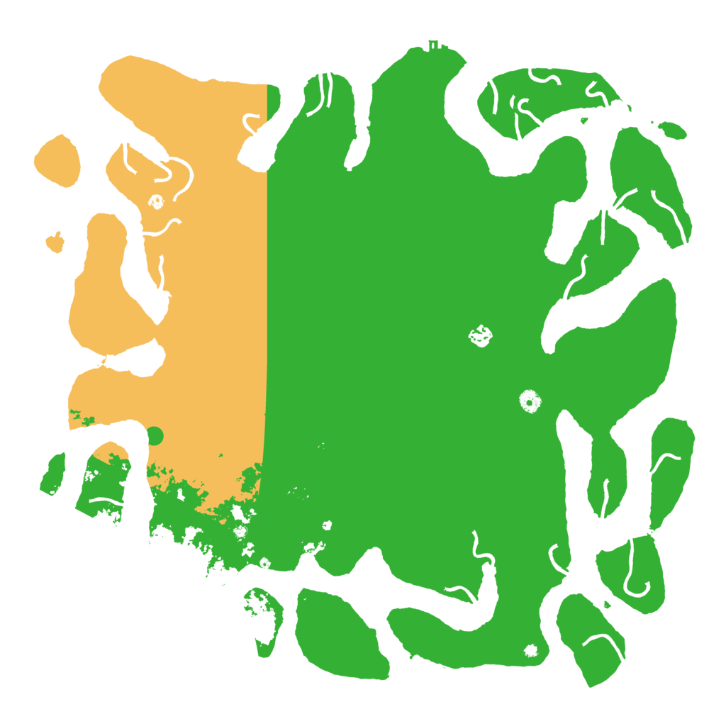 Biome Rust Map: Procedural Map, Size: 5000, Seed: 24967998