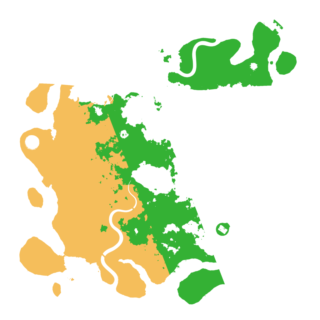 Biome Rust Map: Procedural Map, Size: 3950, Seed: 1140511062
