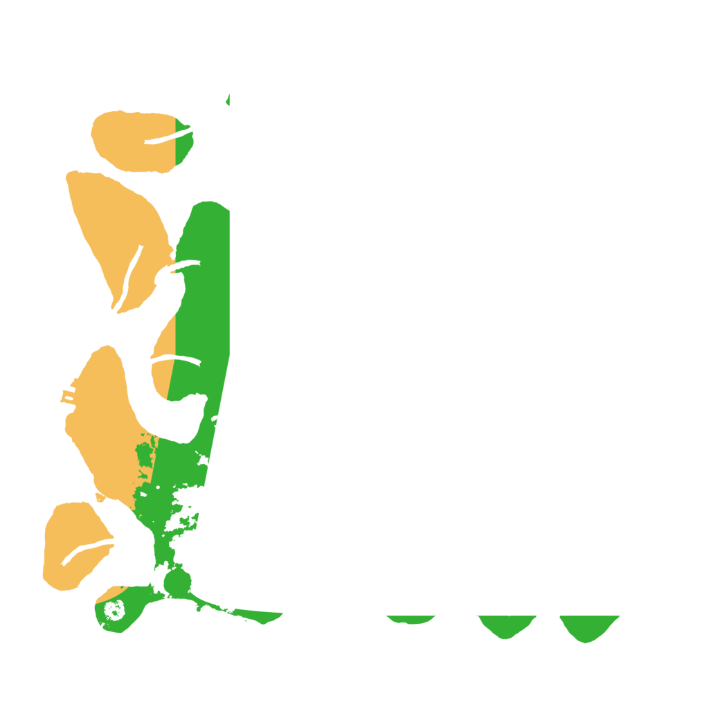 Biome Rust Map: Procedural Map, Size: 3500, Seed: 984745752