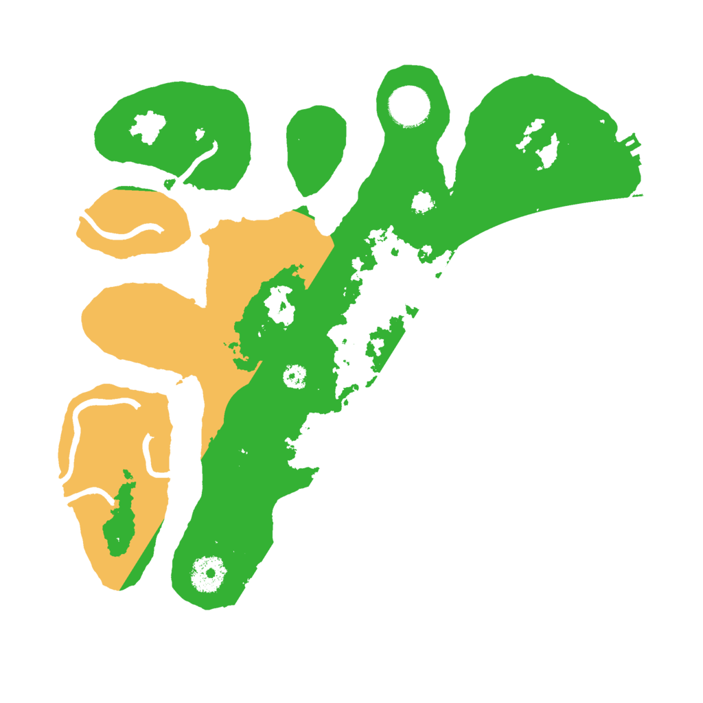 Biome Rust Map: Procedural Map, Size: 3000, Seed: 383478516