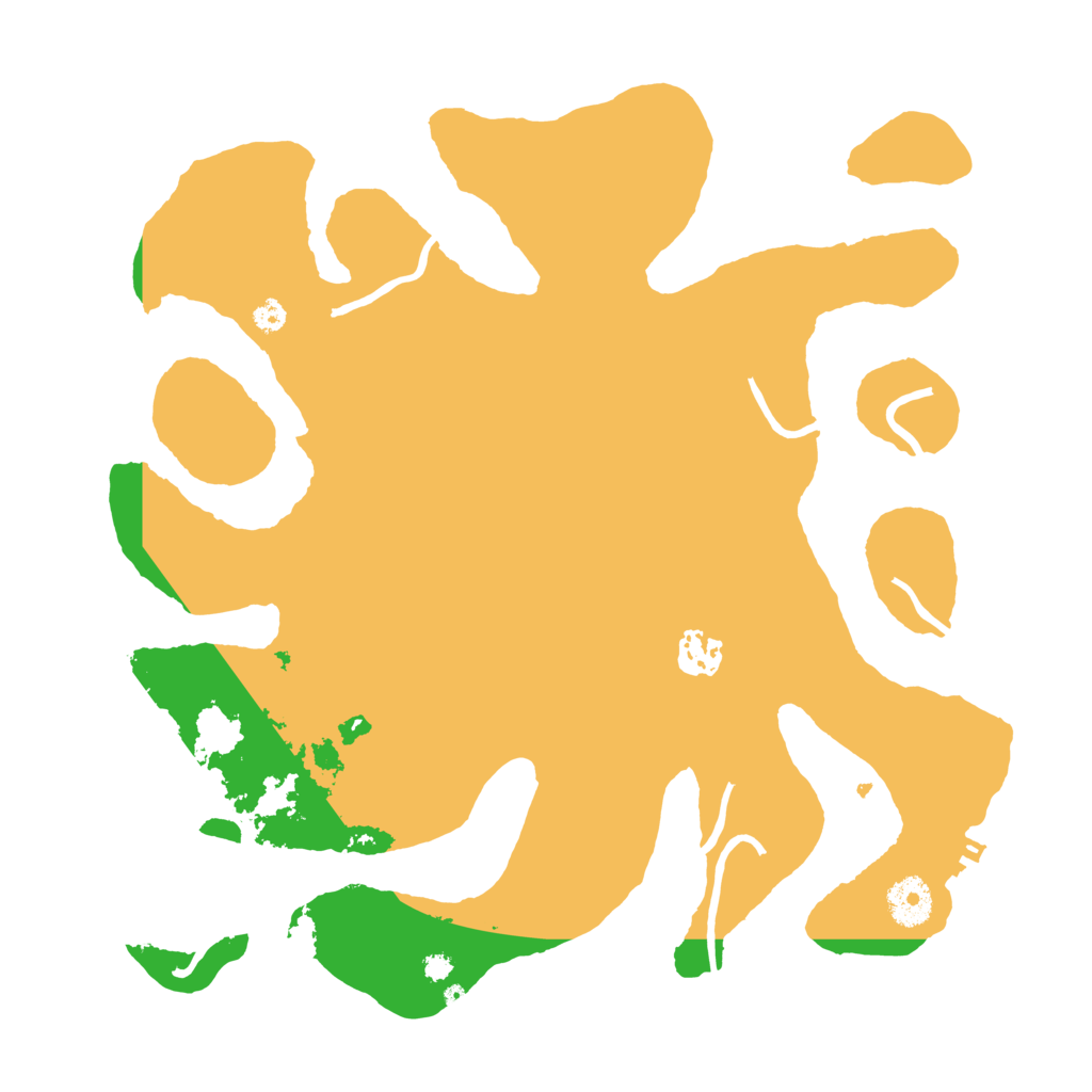 Biome Rust Map: Procedural Map, Size: 3500, Seed: 356465