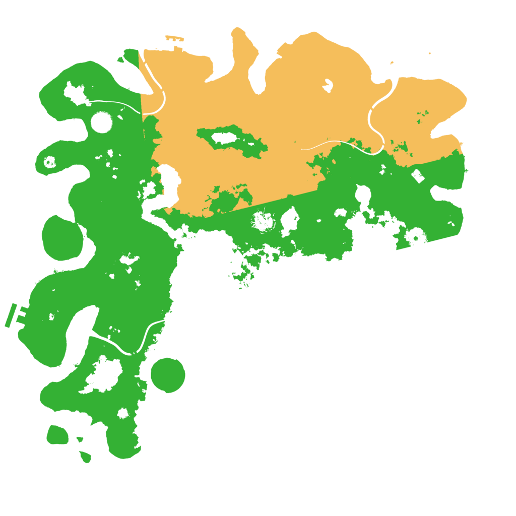 Biome Rust Map: Procedural Map, Size: 4250, Seed: 123823