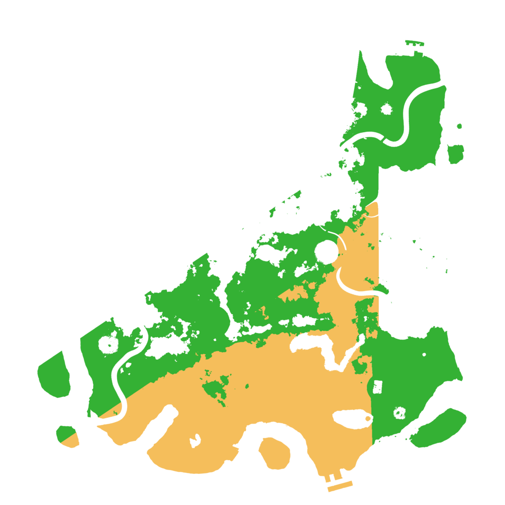Biome Rust Map: Procedural Map, Size: 4050, Seed: 1068307717