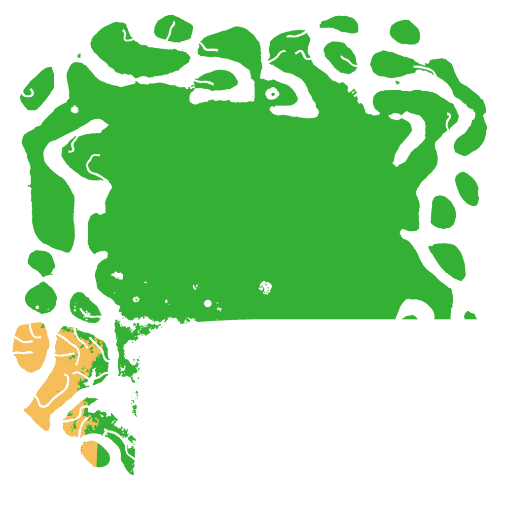 Biome Rust Map: Procedural Map, Size: 6000, Seed: 2540