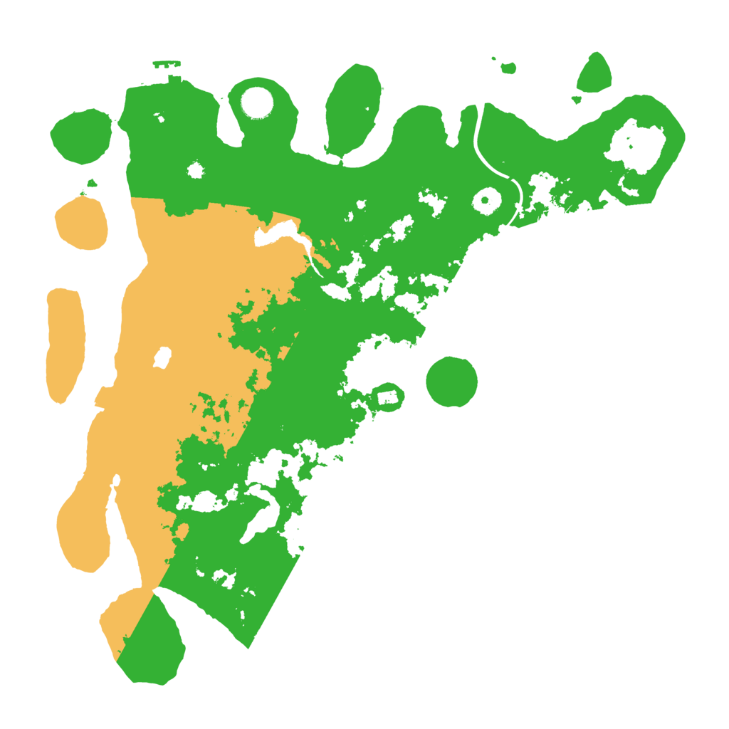 Biome Rust Map: Procedural Map, Size: 4000, Seed: 91854