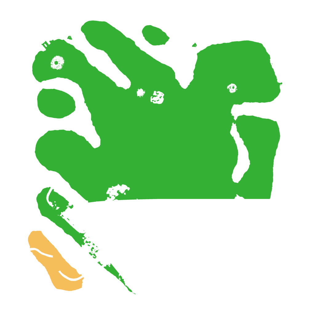 Biome Rust Map: Procedural Map, Size: 3500, Seed: 1407620553