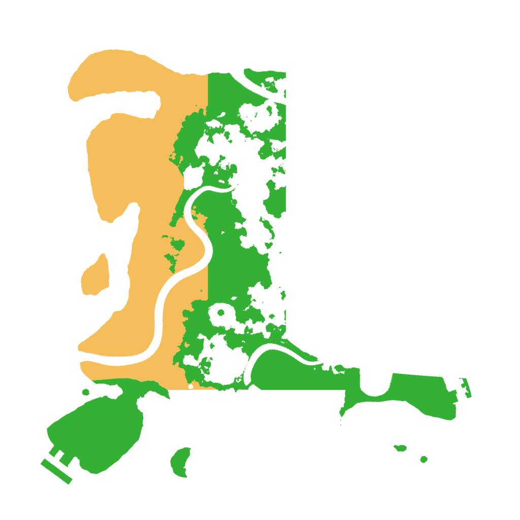 Biome Rust Map: Procedural Map, Size: 3000, Seed: 1929495931