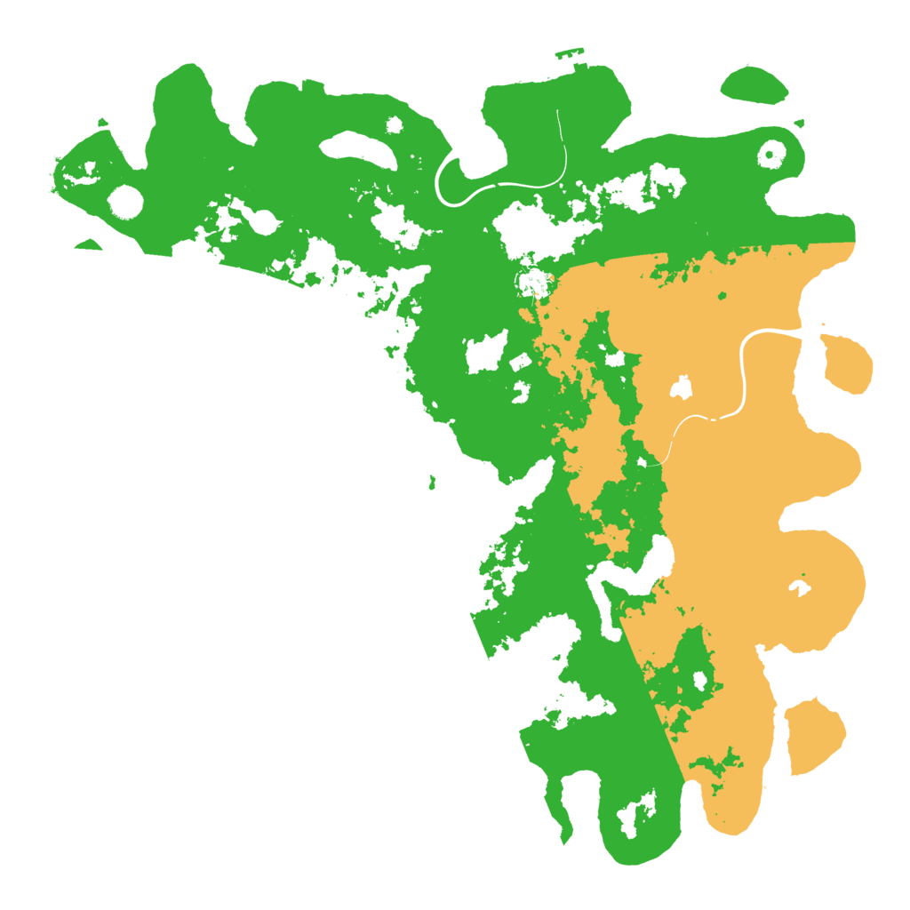 Biome Rust Map: Procedural Map, Size: 4800, Seed: 37604309