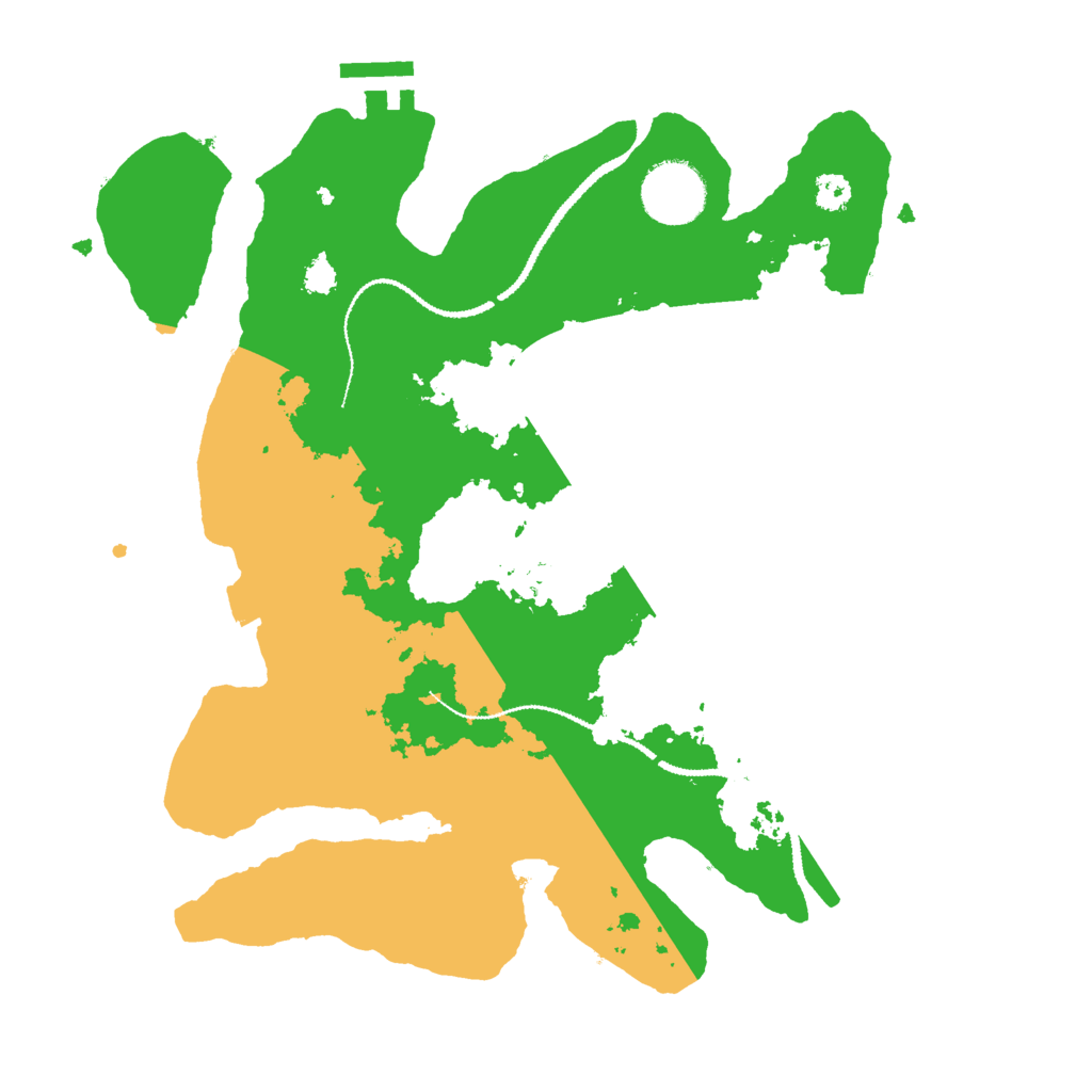 Biome Rust Map: Procedural Map, Size: 3000, Seed: 265789709