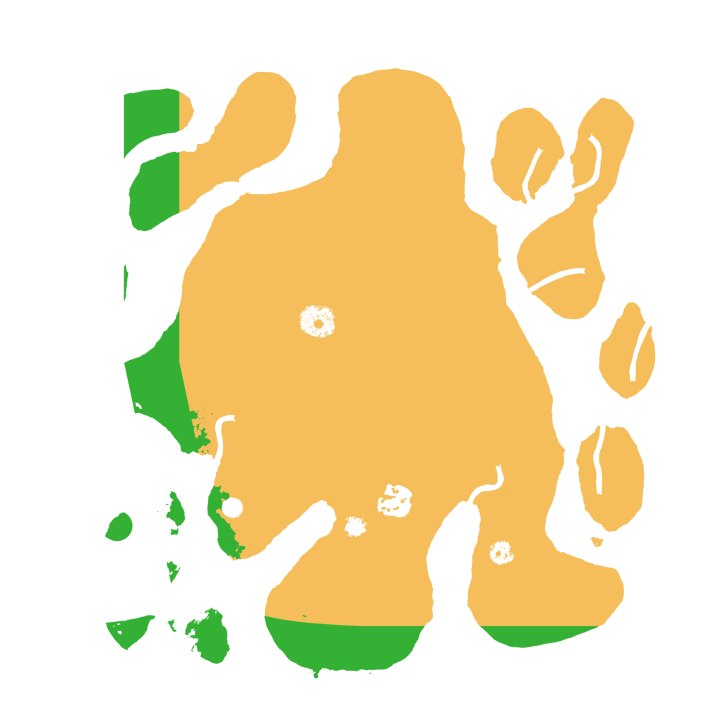 Biome Rust Map: Procedural Map, Size: 3200, Seed: 200