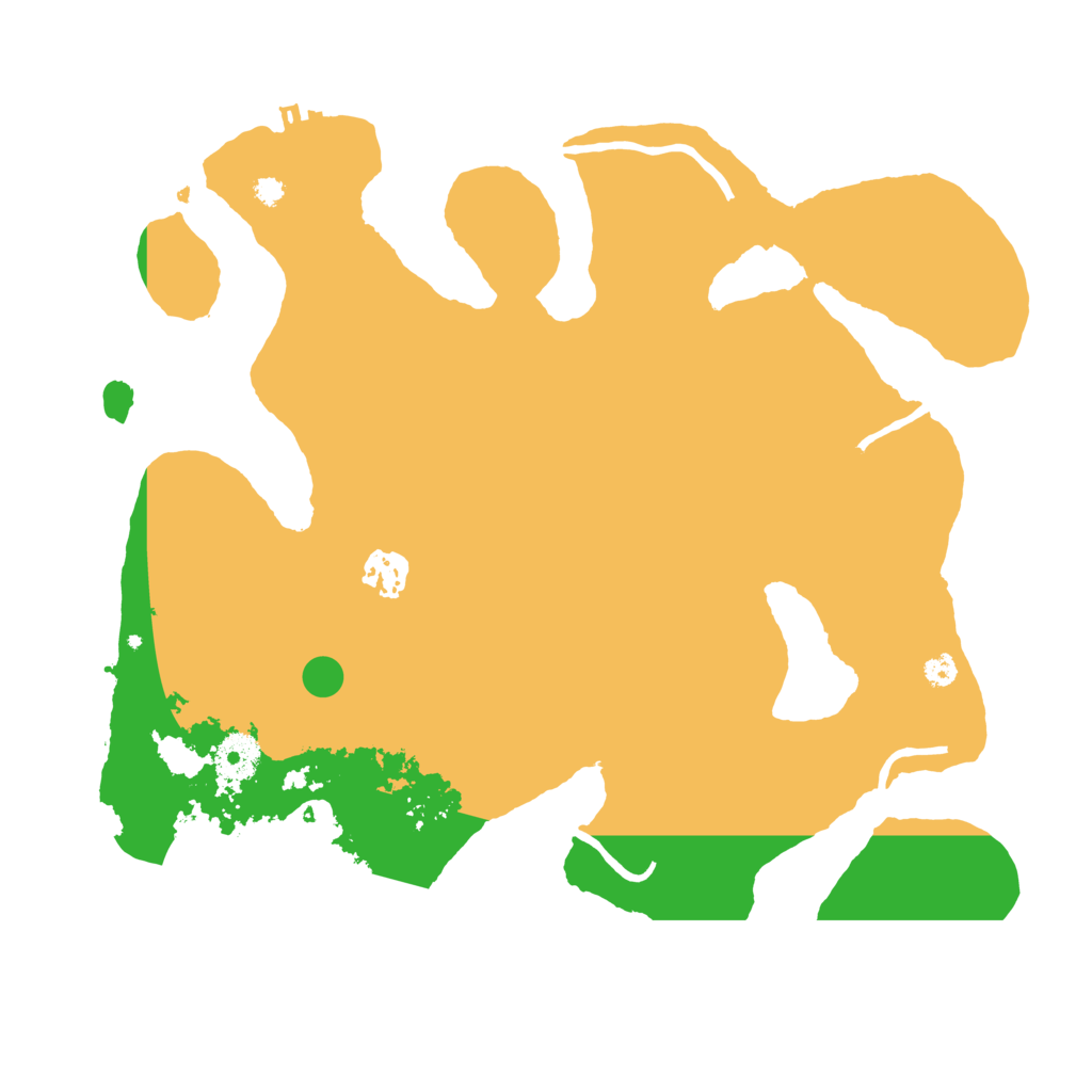 Biome Rust Map: Procedural Map, Size: 3500, Seed: 1052217021