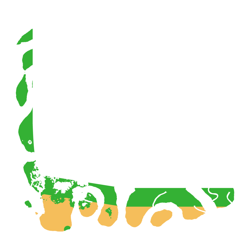 Biome Rust Map: Procedural Map, Size: 4500, Seed: 40103