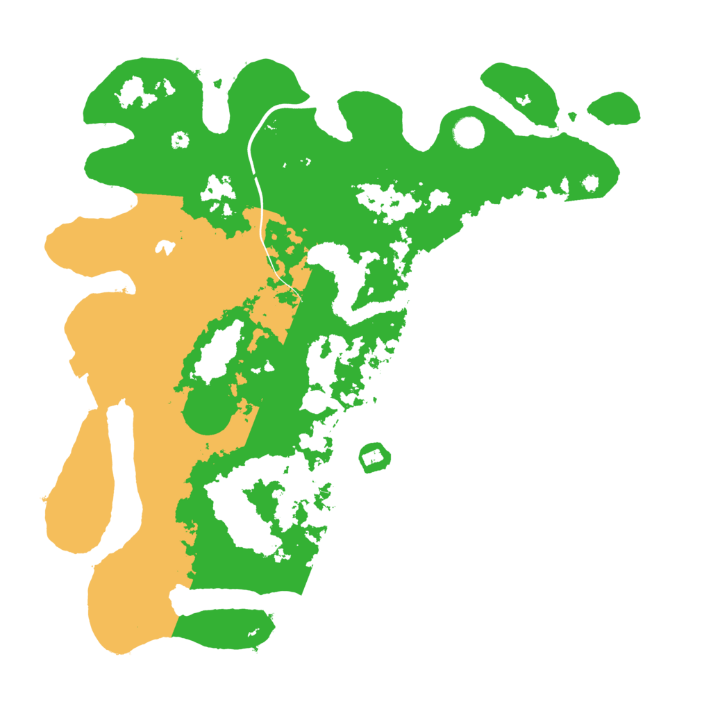 Biome Rust Map: Procedural Map, Size: 4000, Seed: 232421