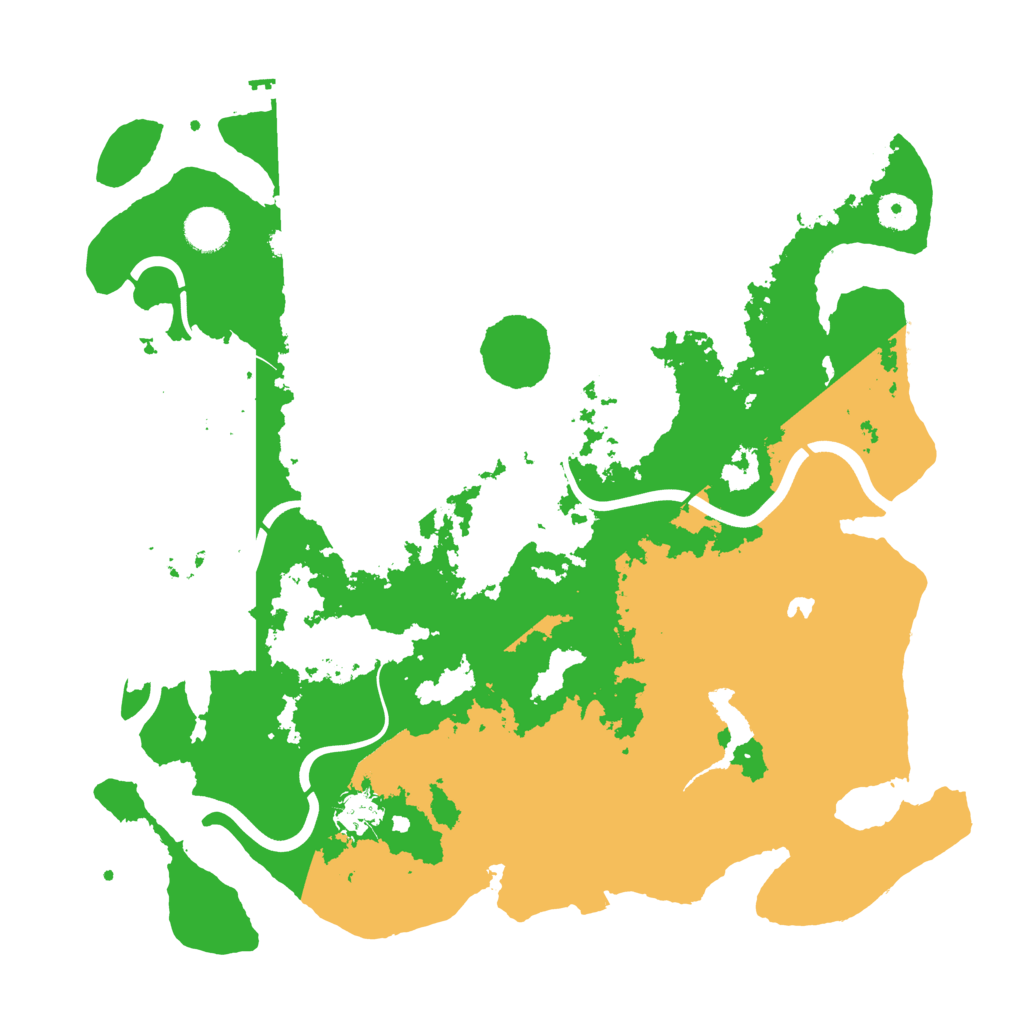 Biome Rust Map: Procedural Map, Size: 4000, Seed: 1304960385