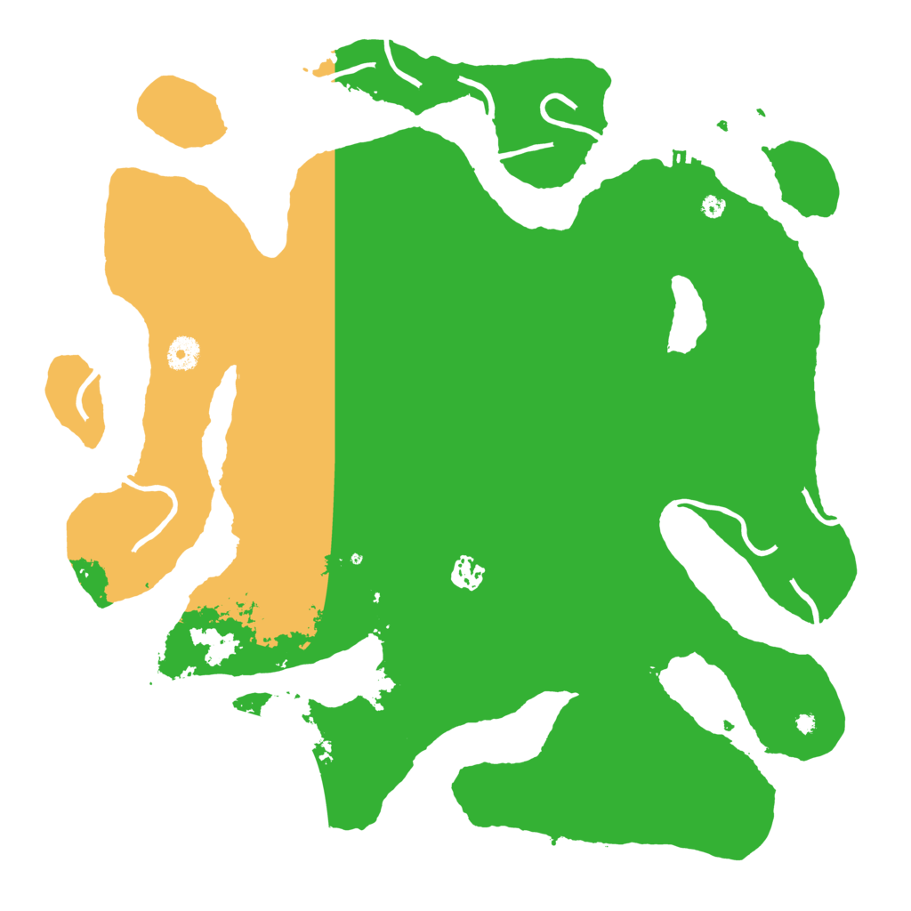 Biome Rust Map: Procedural Map, Size: 4096, Seed: 2147483647