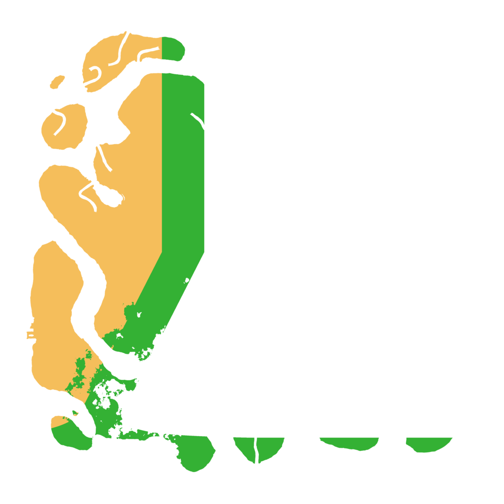 Biome Rust Map: Procedural Map, Size: 4250, Seed: 1117