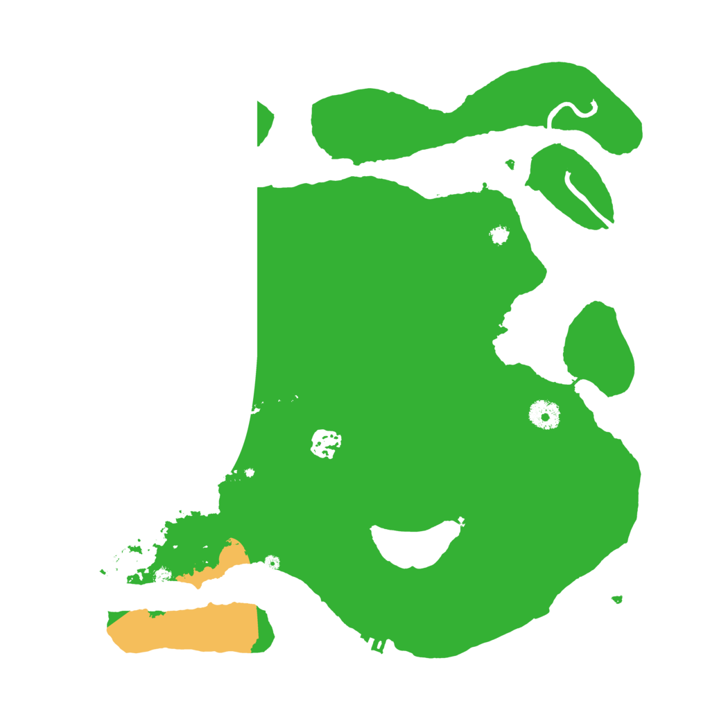 Biome Rust Map: Procedural Map, Size: 3550, Seed: 403490