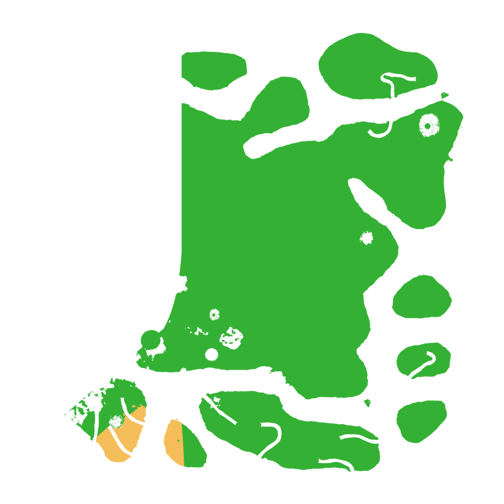 Biome Rust Map: Procedural Map, Size: 3500, Seed: 1214458190