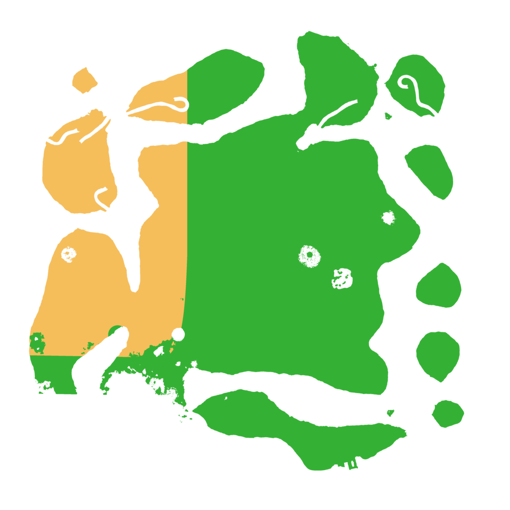 Biome Rust Map: Procedural Map, Size: 3550, Seed: 453448