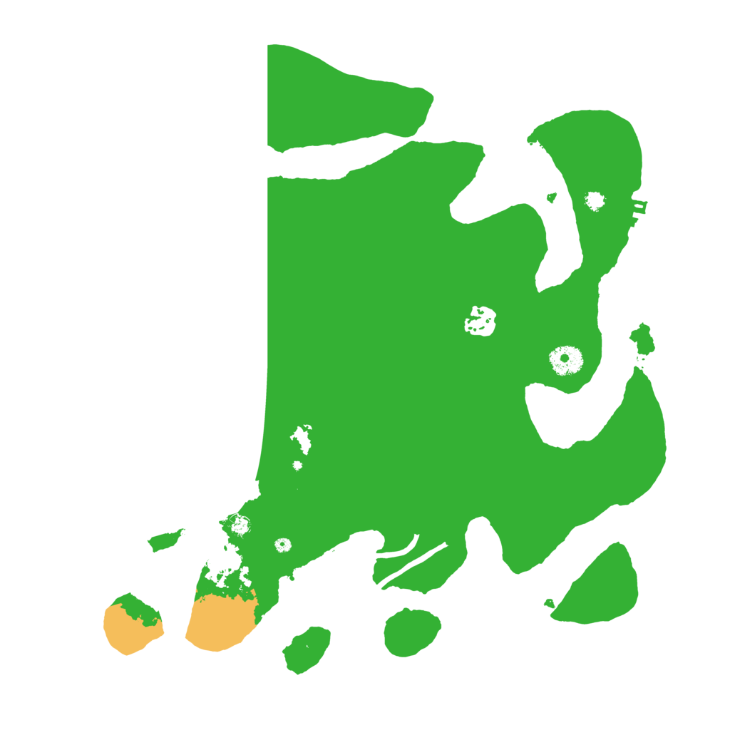 Biome Rust Map: Procedural Map, Size: 3500, Seed: 4365326