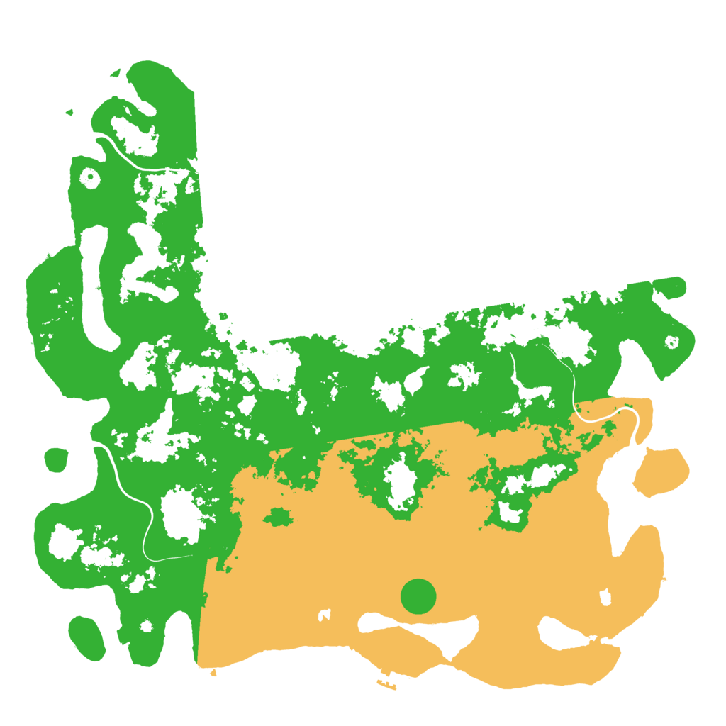 Biome Rust Map: Procedural Map, Size: 5360, Seed: 5400000