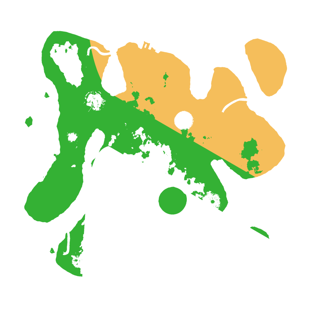 Biome Rust Map: Procedural Map, Size: 3000, Seed: 370603180