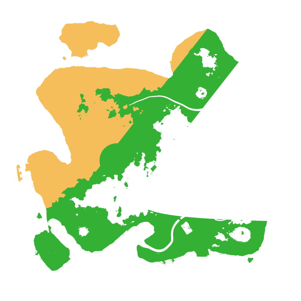 Biome Rust Map: Procedural Map, Size: 2800, Seed: 4